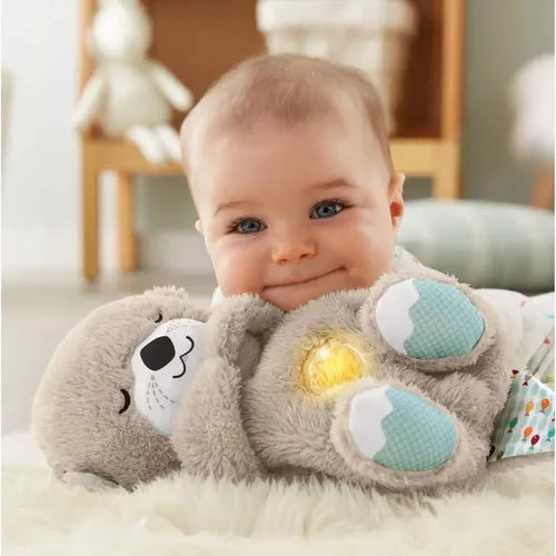 ✨ Nutria Peluche que Respira – El abrazo que calma y acompaña