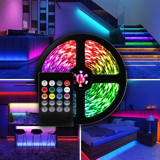✨ CINTA LED 10M BLUETOOTH A2406-480 – Iluminación inteligente para cada momento